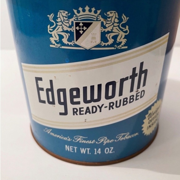 vintage edgeworth tobbaco tin - Picture 2 of 7